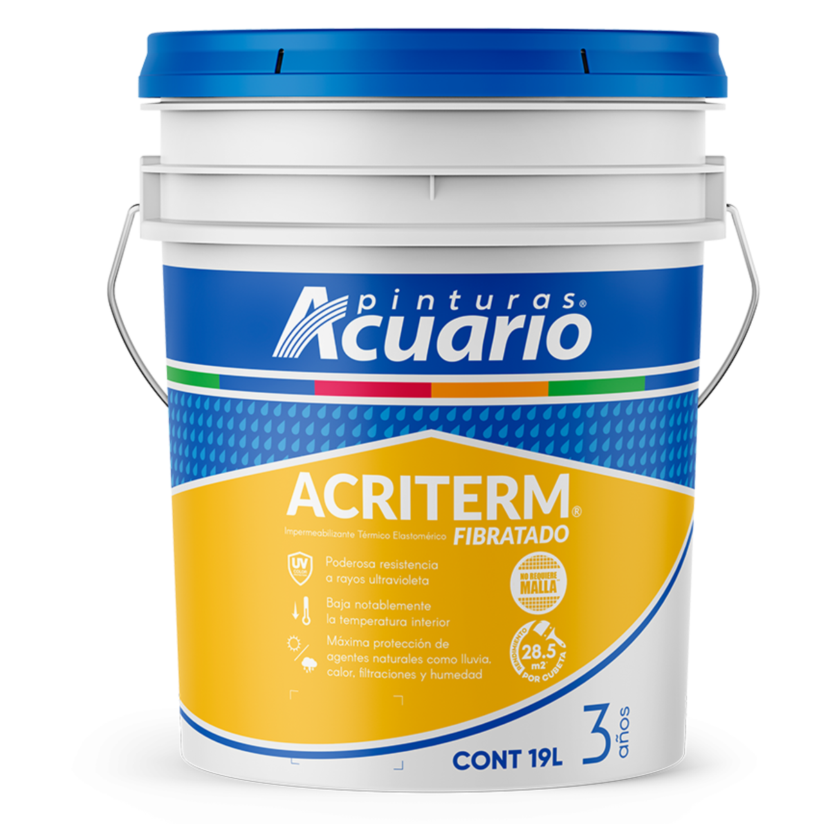 ACRITERM FIBRATADO 3 AÑOS